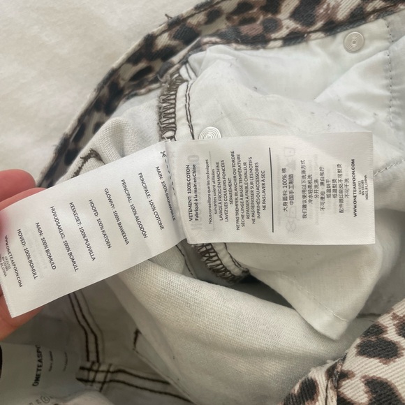 ONE teaspoon Animal Bandit Mid Waist Shorts - Picture 7 of 16